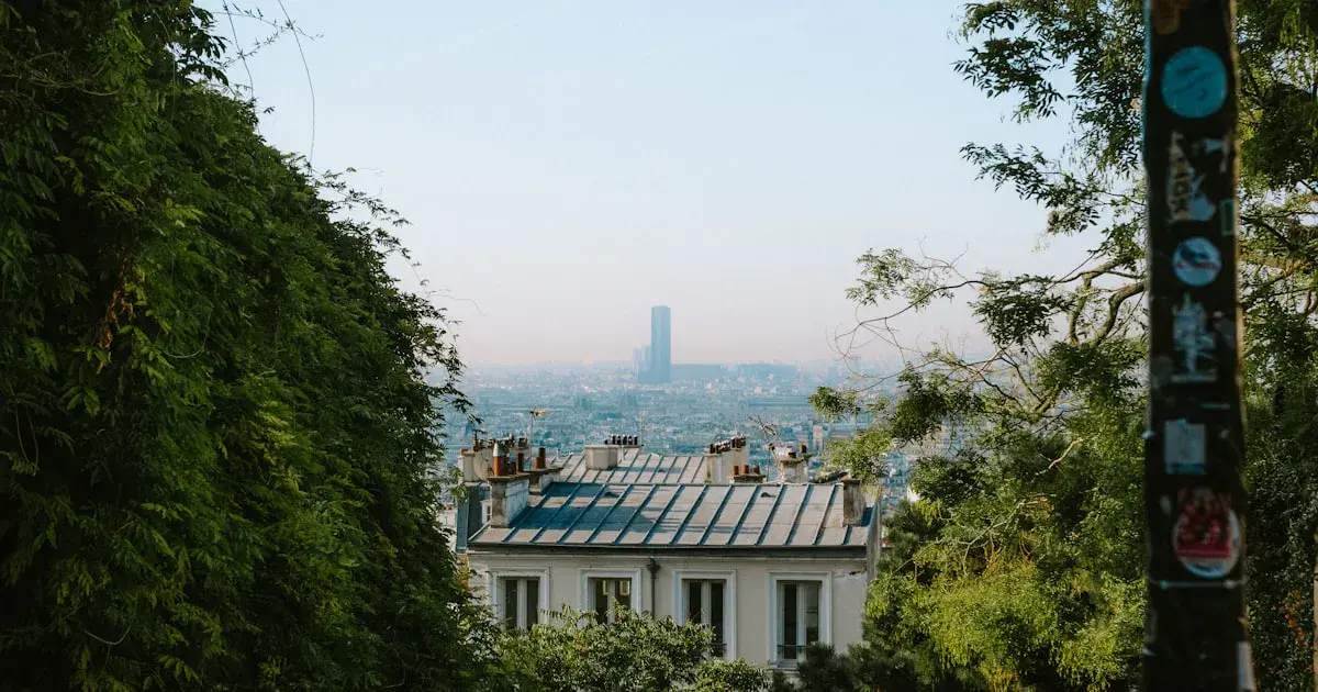Immeubles et espaces verts du quartier de Bercy dans le 12e arrondissement