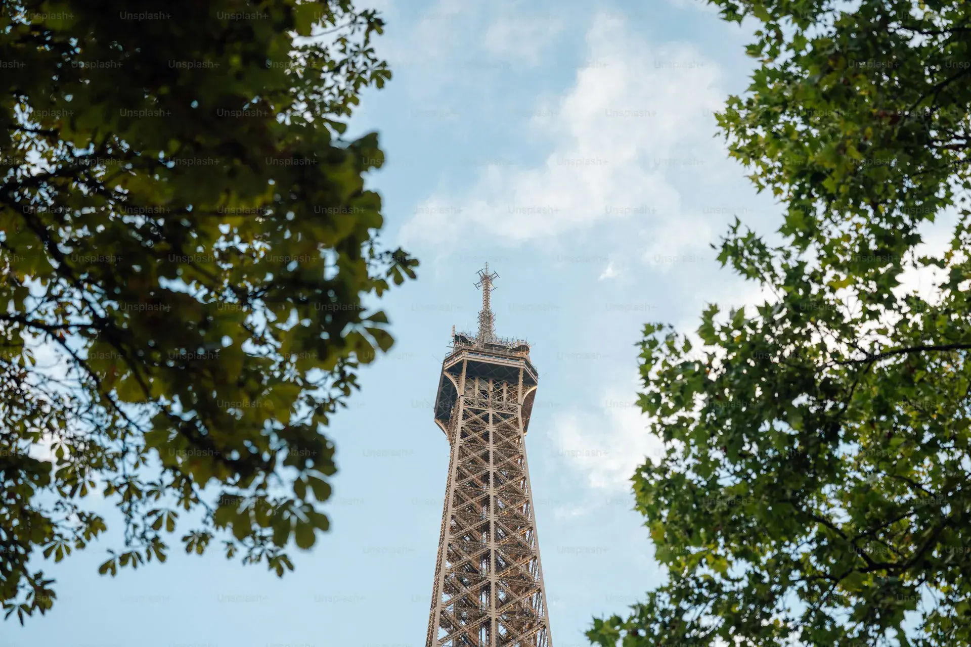 Construction site of a new building in Paris with crane and scaffolding