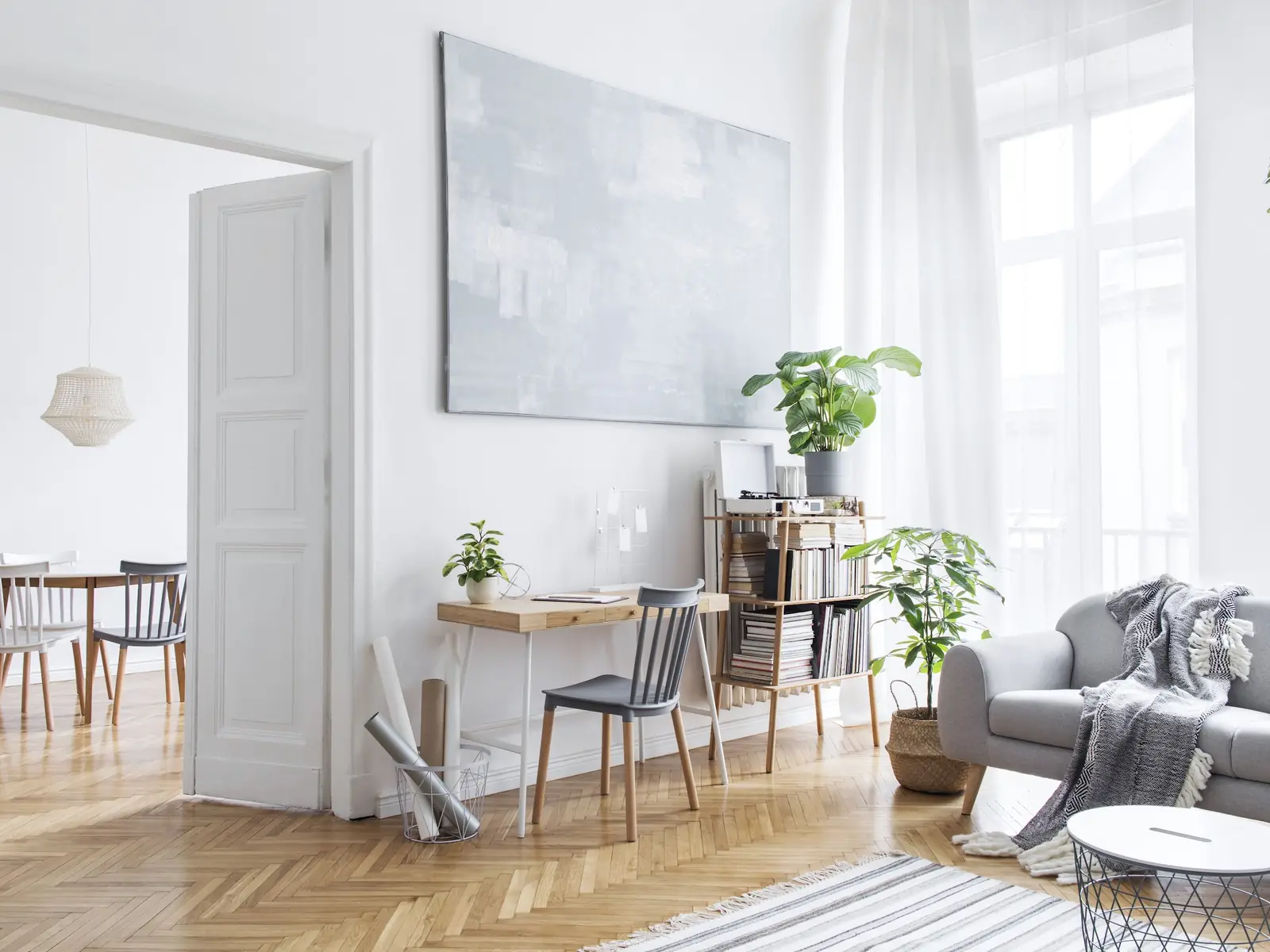 Appartement parisien lumineux et épuré
