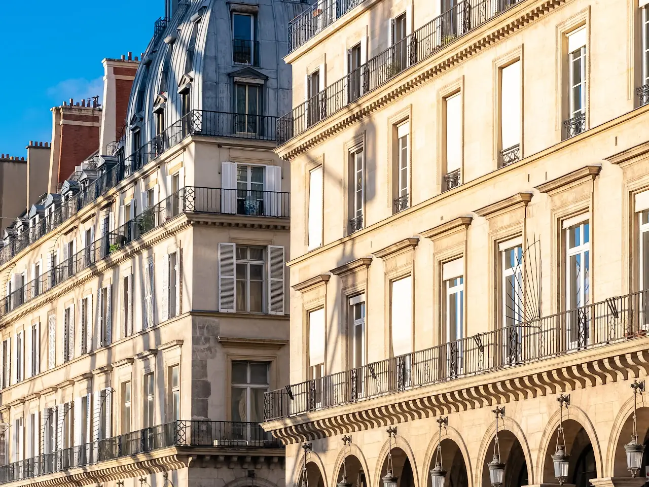 The arcades of the rue de Rivoli