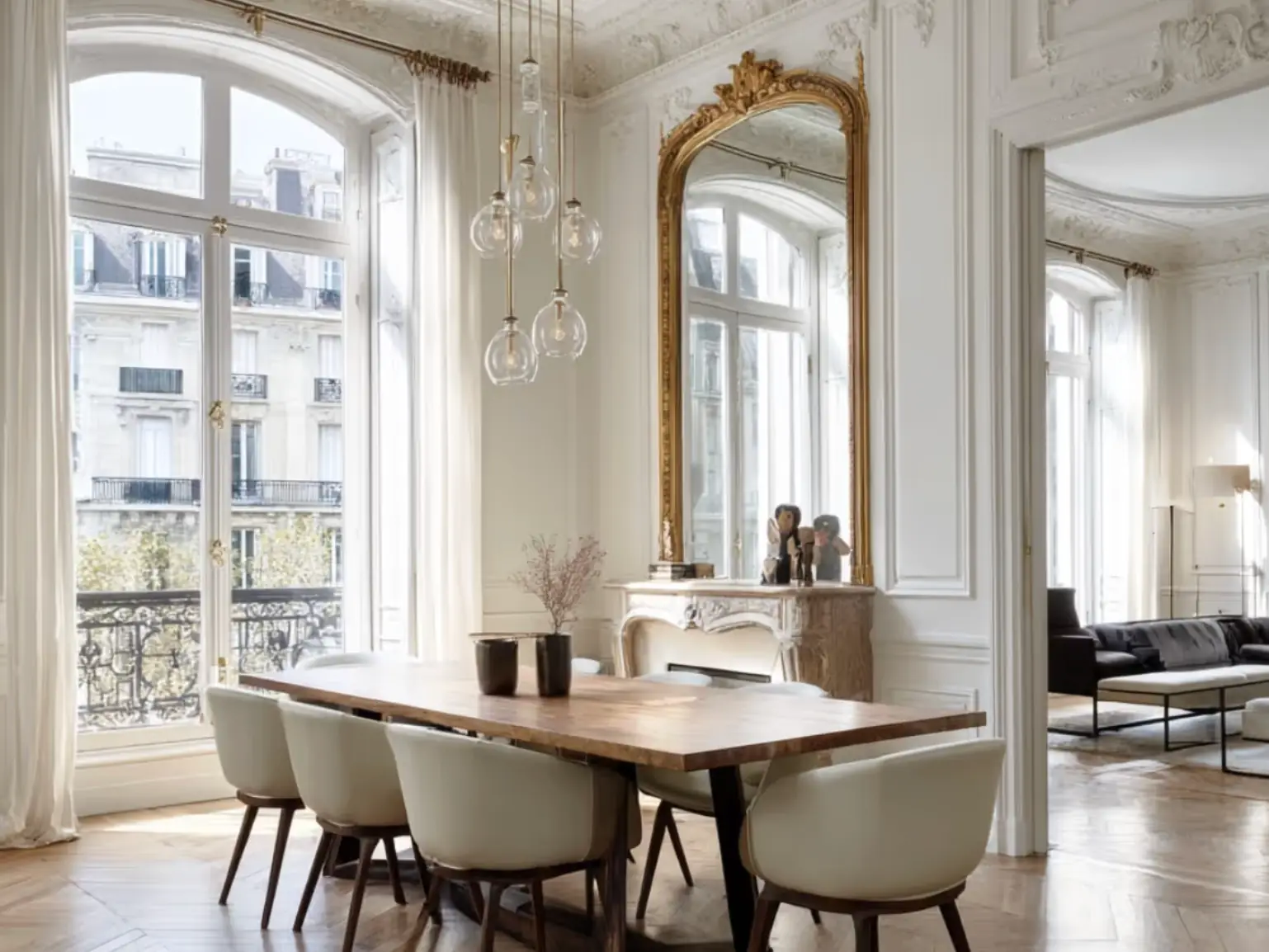 Salle à manger haussmannienne