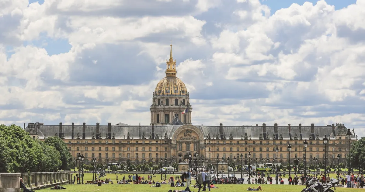 The surroundings of the Chateau de Vincennes